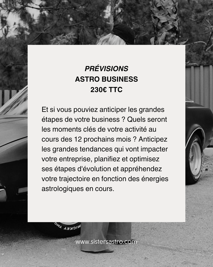 Prévisions Astro Business 1h