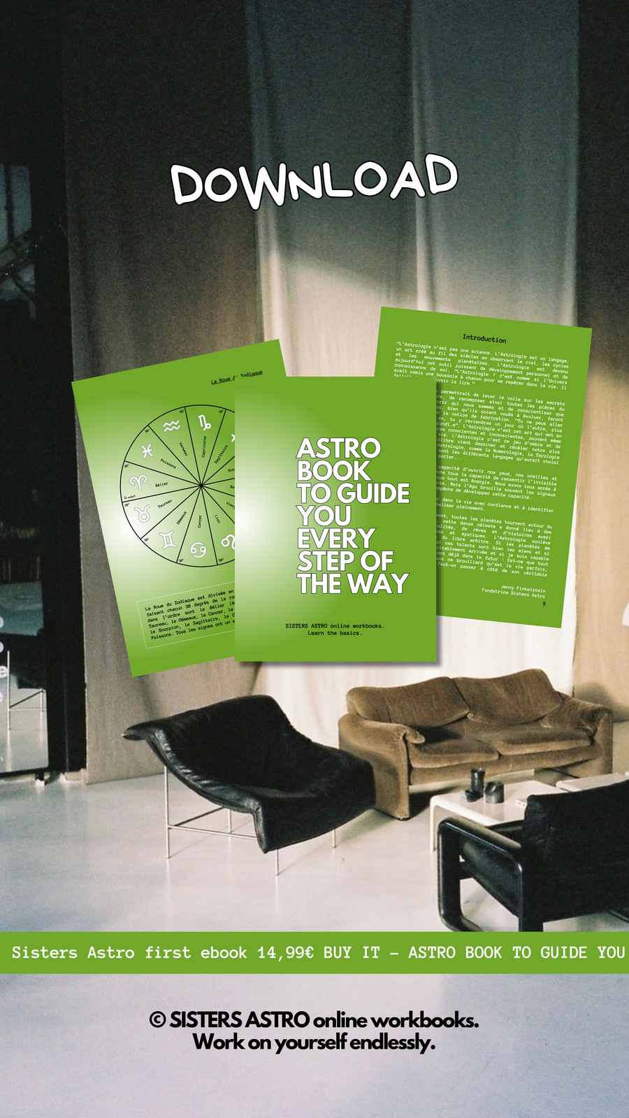 ASTRO BOOK TO GUIDE YOU EVERY STEP OF THE WAY (français)