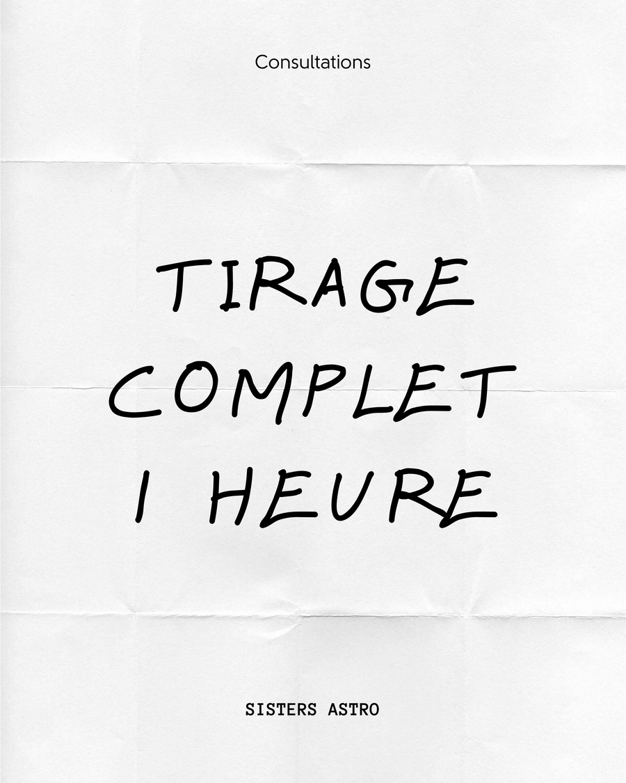 TIRAGE COMPLET 📞 1h