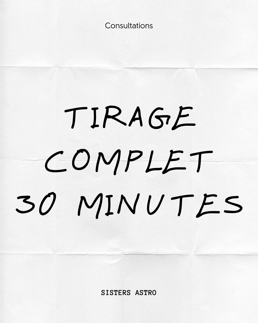 TIRAGE COMPLET 📞 30 minutes