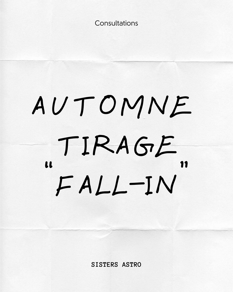 AUTOMNE TIRAGE 