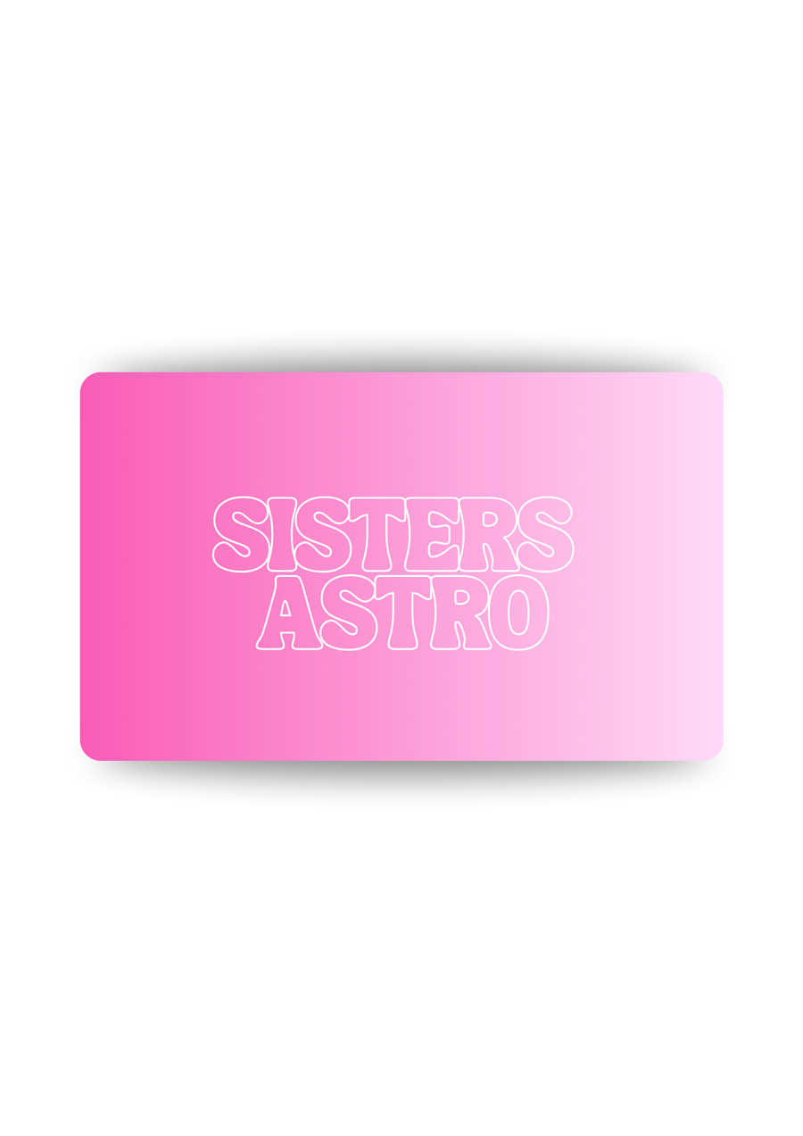 La carte cadeau Sisters Astro