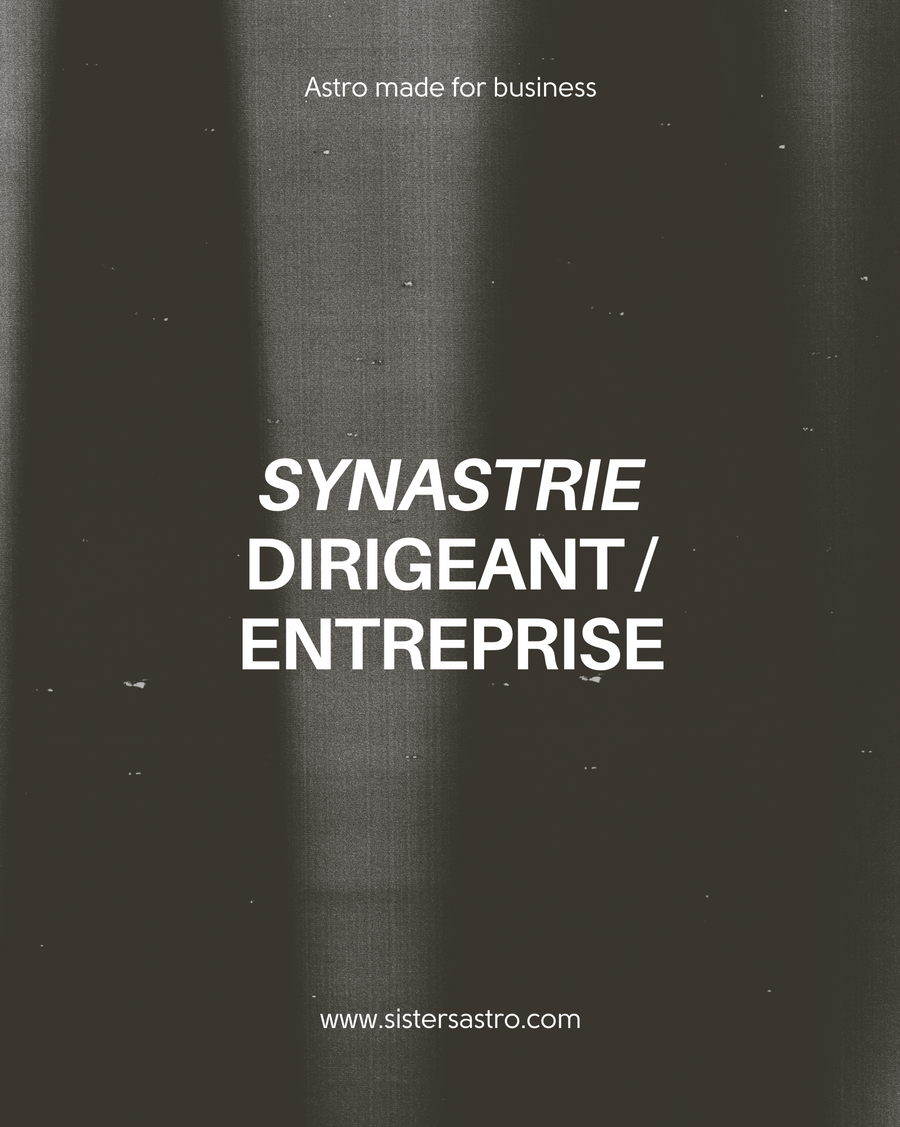 Synastrie Dirigeant-Entreprise 1h