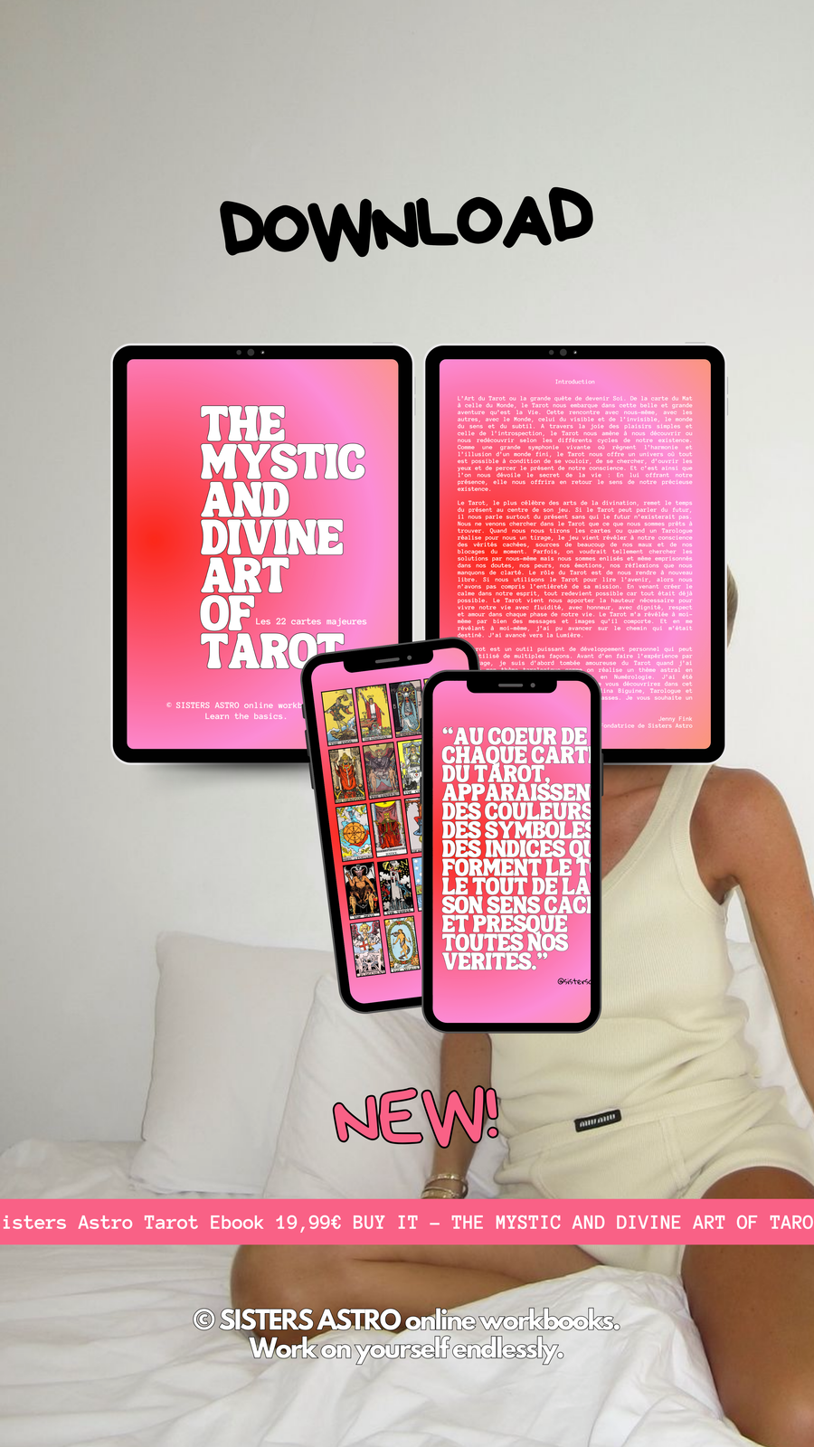 THE MYSTIC AND DIVINE ART OF TAROT - Ebook (français)