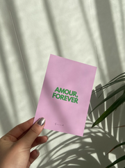 Carte de vœux Sisters Astro "Amour, Forever"