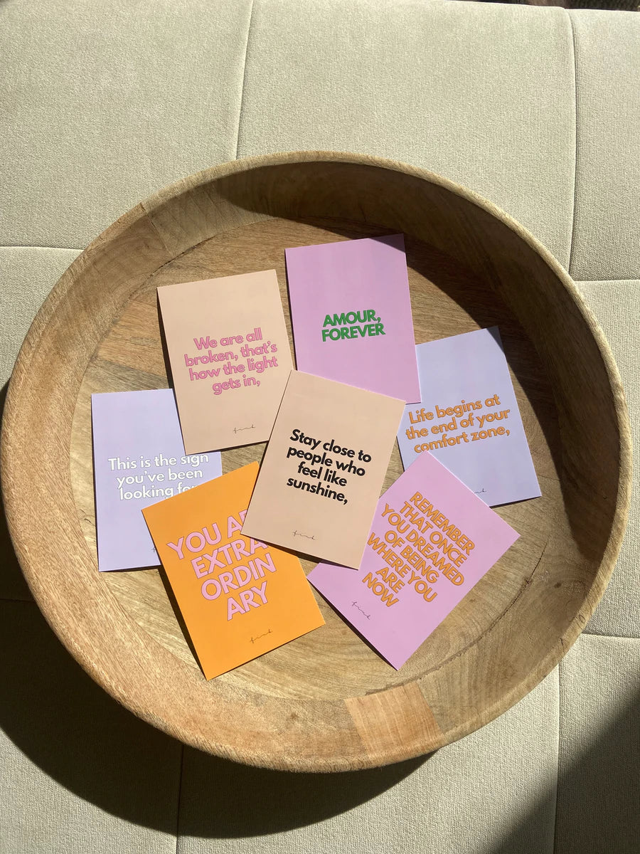 carte feel good carte postale sisters astrologie wellness 